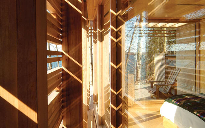 guest house cedar screen interior 2