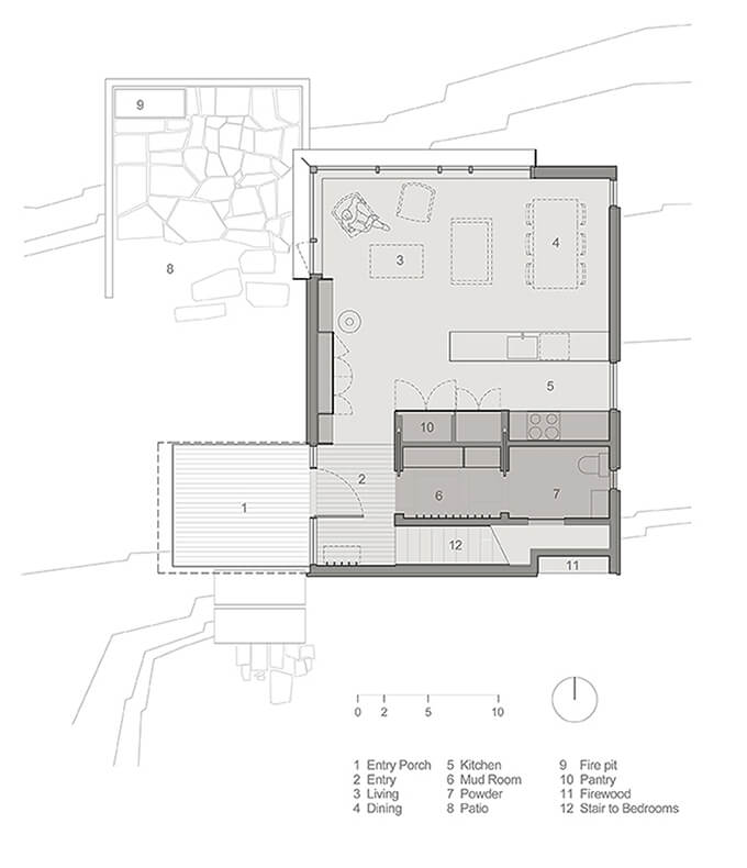little house first floor plan