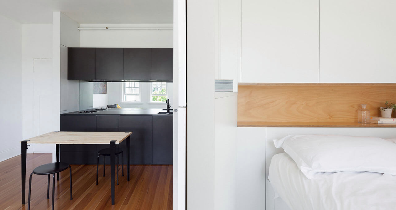 Modern Micro Apartment Design  In Sydney To Live Large