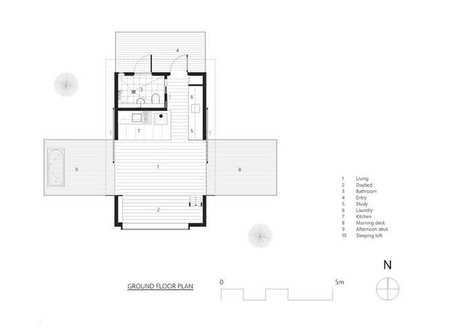 mini house floor plan