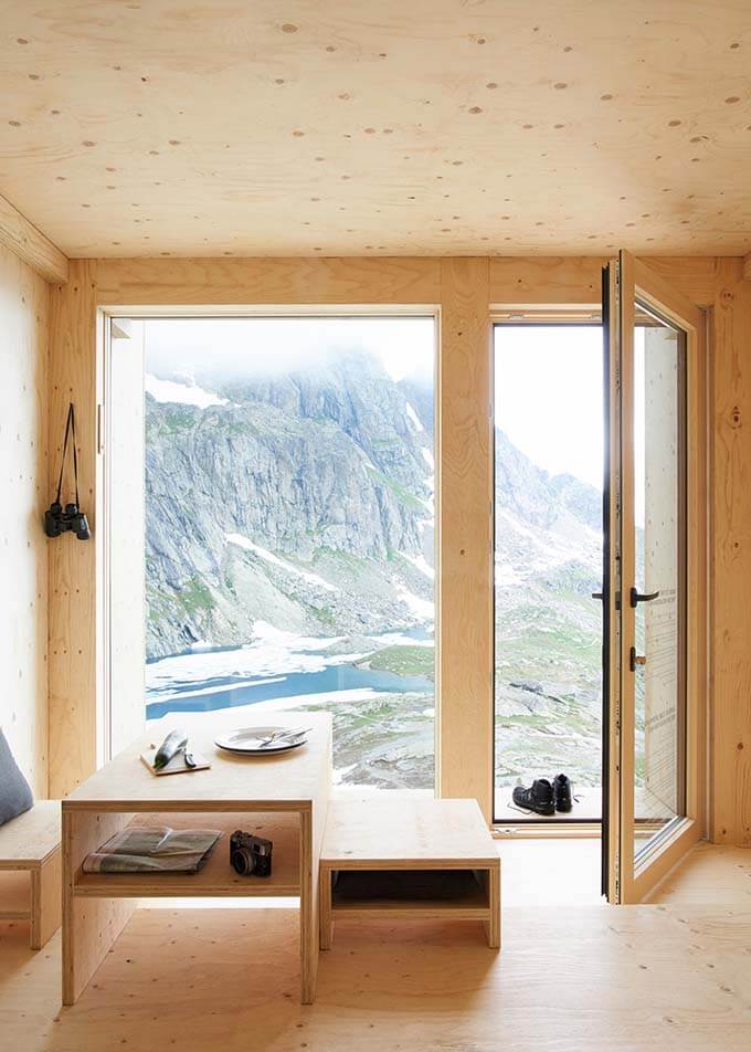 alpine-hut-interior-view