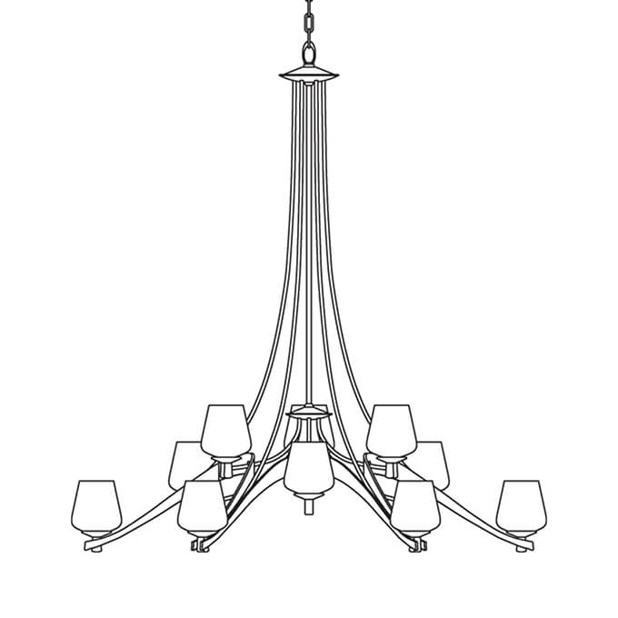 modern-chandelier-drawing